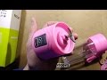 Pink plastic USB blender test, fail and teardown.  (With schematic.)