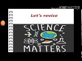 Class 9: Chemistry-Matter in our surroundings-Recap