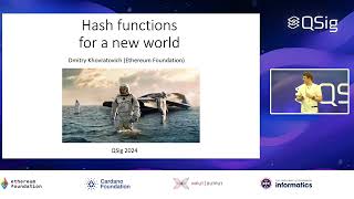 QSig Workshop 2024 | Christian Rechberger: Hash functions and Cryptographic Competitions