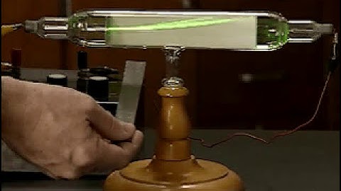 Joseph John Thomson Experiment (Catode Ray)