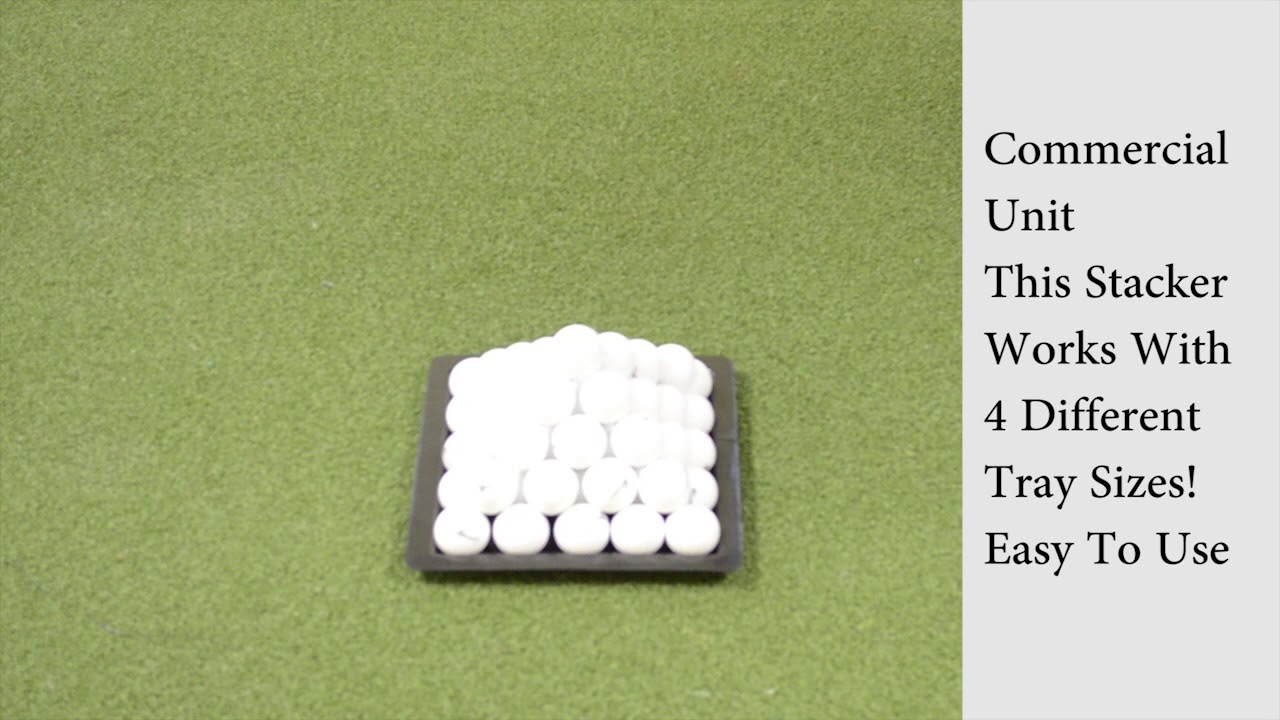 5 Star Commercial Pyramid Golf Ball Stacker YouTube