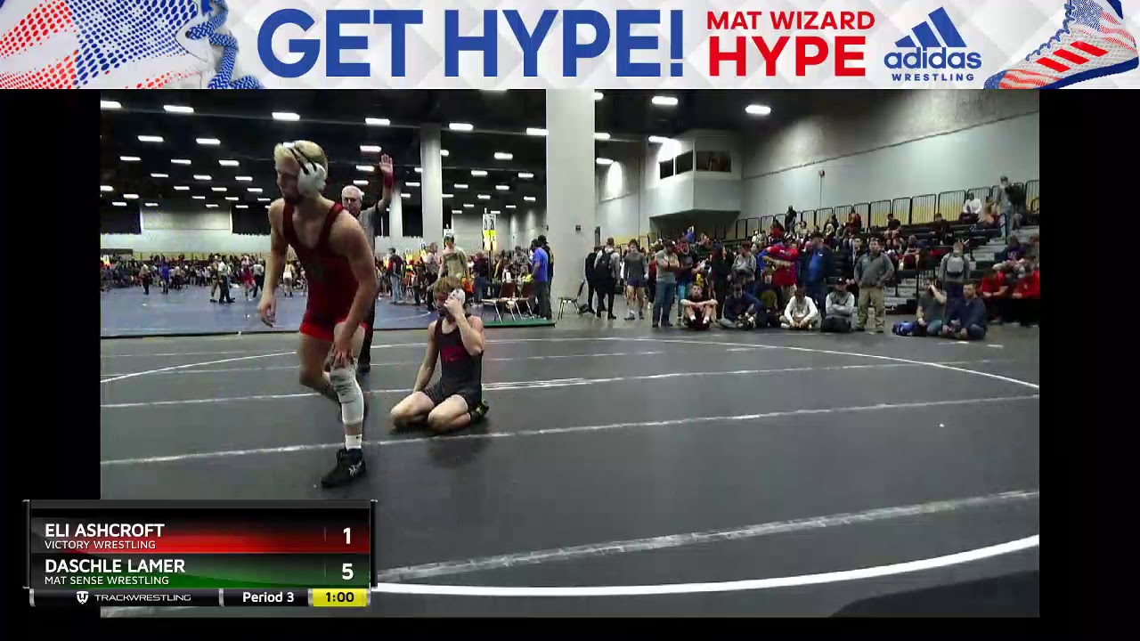 High School (9th - 10th Grade) 120 Eli Ashcroft Victory Wrestling Vs Daschle Lamer Mat Sense Wrest
