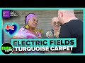 🇦🇺 ELECTRIC FIELDS - ONE MILKALI (ONE BLOOD) TURQUOISE CARPET INTERVIEW // AUSTRALIA EUROVISION