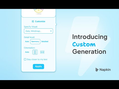Introducing Custom Generation