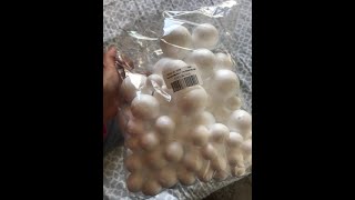 50 Pack Craft Foam Balls, 5 Sizes1-2.4 Inches,White Polystyrene Smooth Round Balls, Foam Ba Review