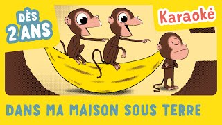 Dans ma maison sous terre en KARAOKÉ - Mon imagier des récrés - Gallimard Jeunesse