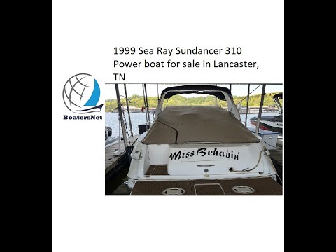 1999 Sea Ray Sundancer 310 Power boat for sale in Lancaster, TN. $45,750. @BoatersNetVideos