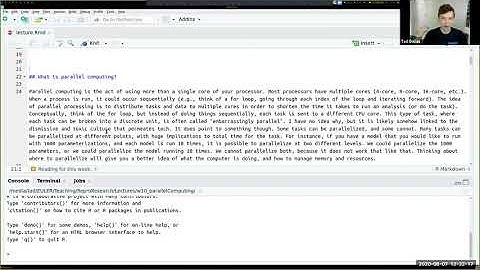 Week 10: parallel computing in R