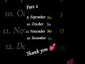 this is part 2 birthday month choose your birthday month 🥳🥳🥳