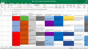 Sorting Qualitative Data  Using Microsoft Excel  Part 3