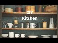 【Vlog】キッチン収納棚をDIYしてみました♪ /diy /キッチンdiy /キッチン激変/おうち時間/片付け/ズボラ主婦