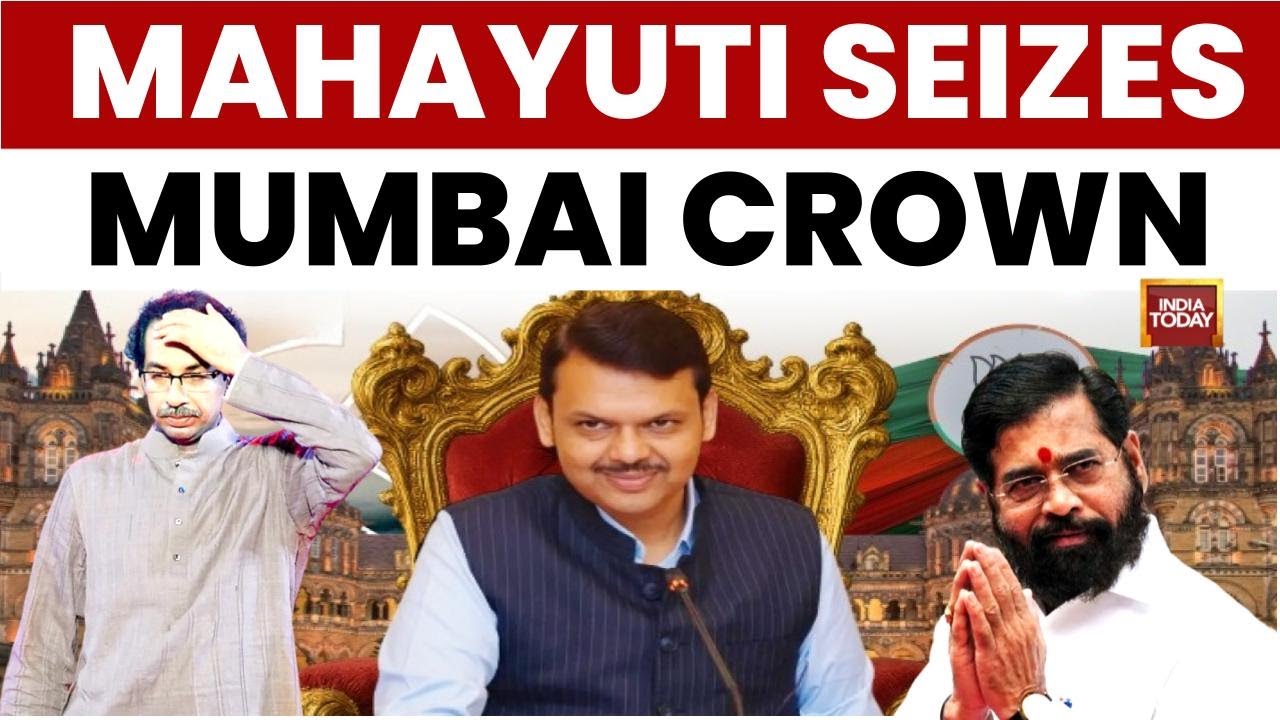 BMC Polls Election Results 2026: Mahayuti Wins 118 Seats To Seize Mumbai's BMC Crown | India Today