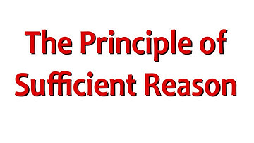 The Principle of Sufficient Reason