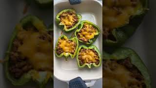 Taco Stuffed Pepper #shorts