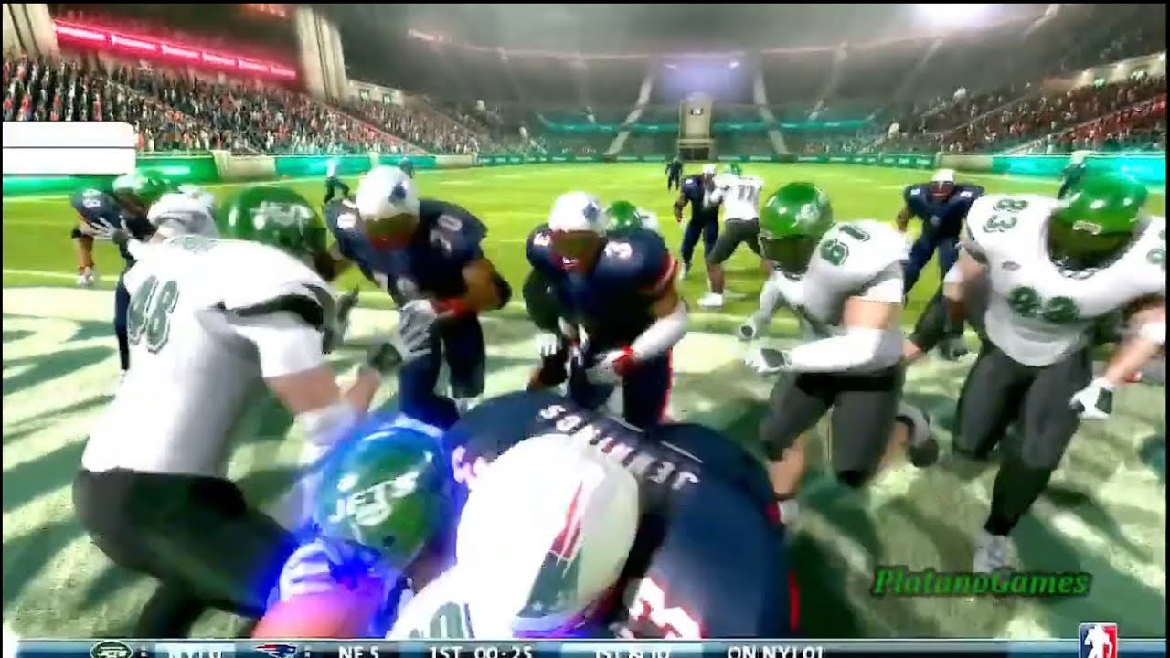 Backbreaker Football Jets vs Patriots NFL LIVE STREAM
