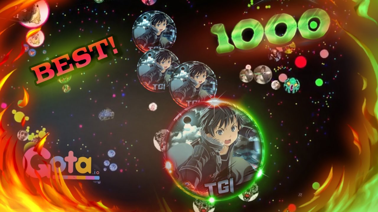 Gota.io Win Compilation! //Crazy Doublesplits, Same Size Popsplits // Tgi