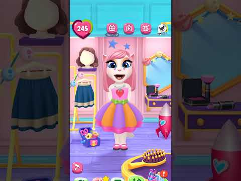 امي القطه انجيلا  مقاطعتيكتوك  تريند تيكتوك اطفال كرتون