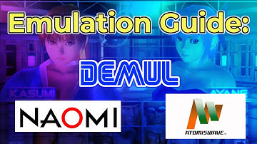Sega NAOMI & Atomiswave - FULL DEMUL emulation setup, games and BIOS