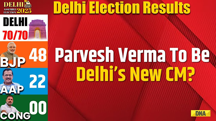 दिल्ली चुनाव परिणाम 2025: बीजेपी की जीत के बाद, दिल्ली के सीएम की दौड़ में कौन हैं? परवेश वर्मा |...