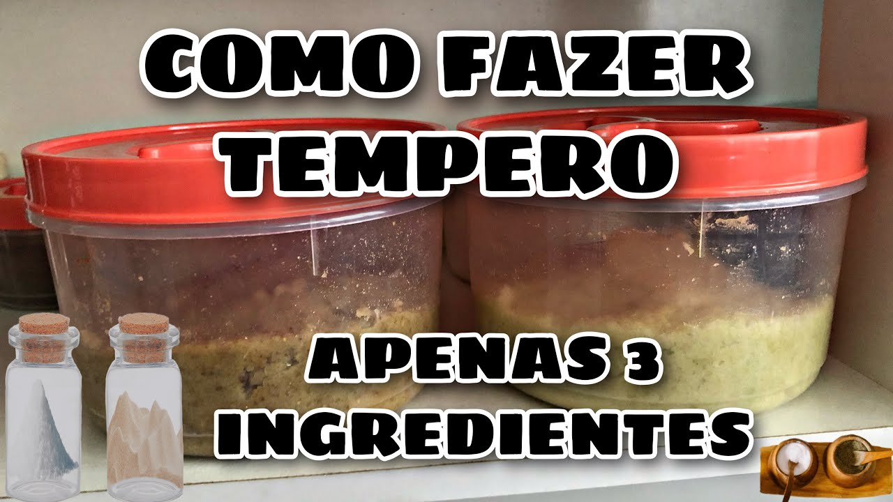 VLOG TEMPERO CASEIRO / PARA FACILITAR A VIDA APENAS 3 INGREDIENTES!