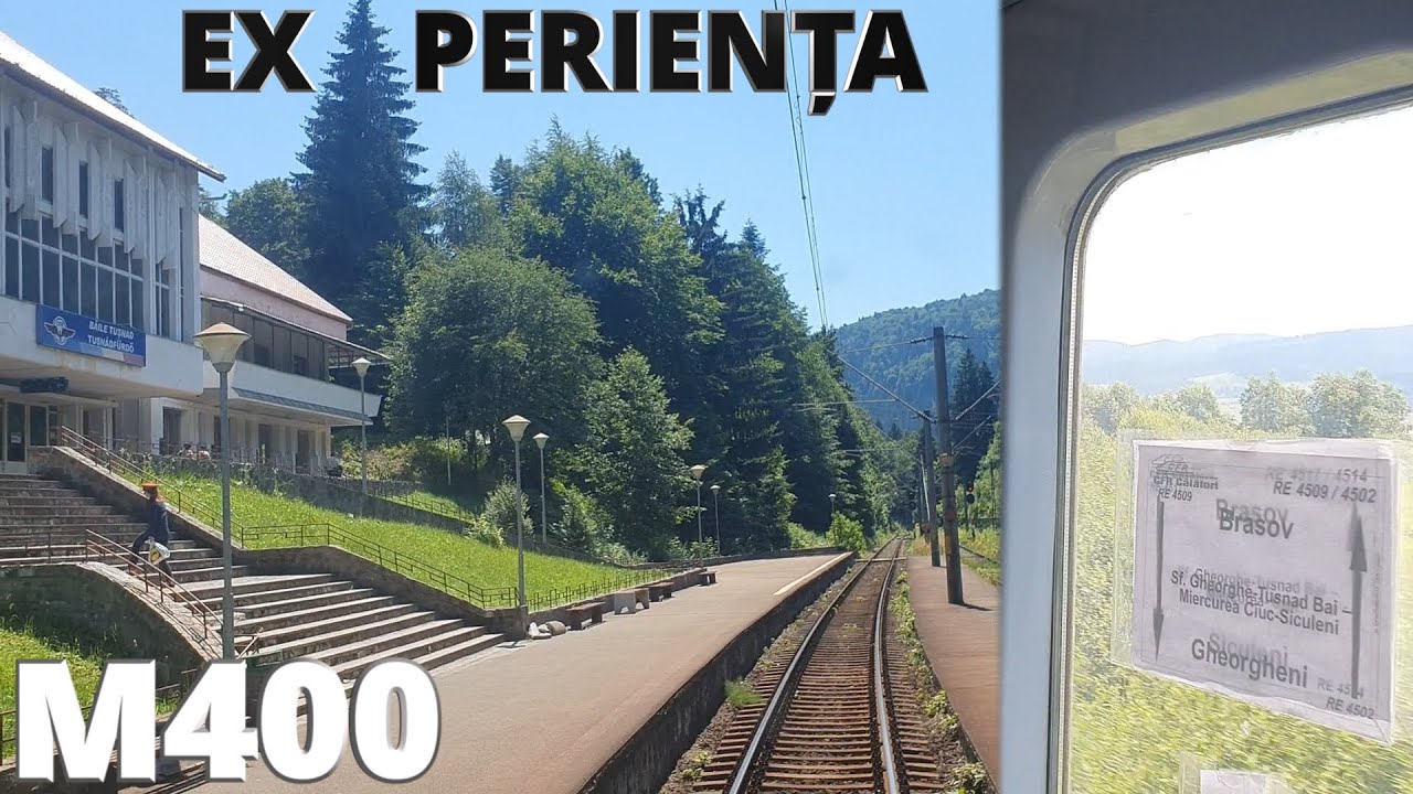BAILE TUSNAD-SICULENI - Ziua cu trenul pe M400 din Covasna in Harghita 2021
