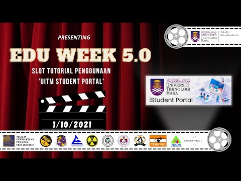 SLOT TUTORIAL PENGGUNAAN 'UITM STUDENT PORTAL'