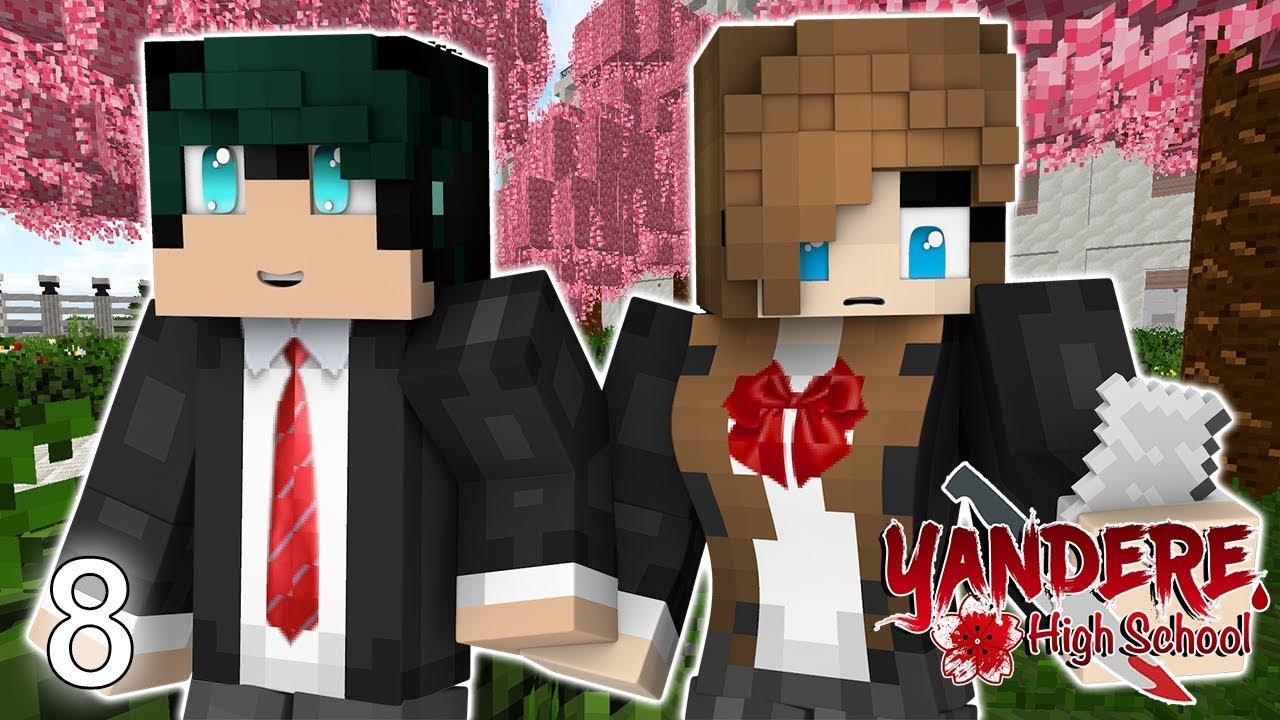 HIDING FROM MY BOYFRIEND?! | Yandere High School [S2:Ep.8 Minecraft Roleplay]