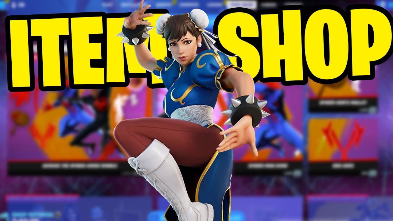 CHUN LI SKIN RETURN RELEASE DATE in Fortnite Item Shop June 2023! YouTube