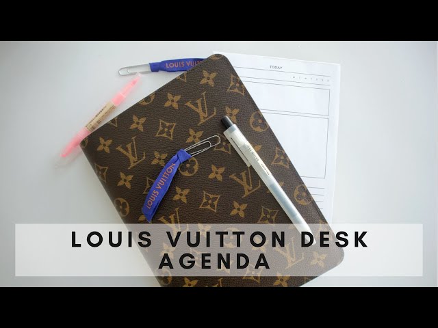 2021 Bullet Journal Set Up, Louis Vuitton Desk Agenda