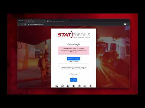 Stat Portals Morning Passdown - Forgot Password / Change Password