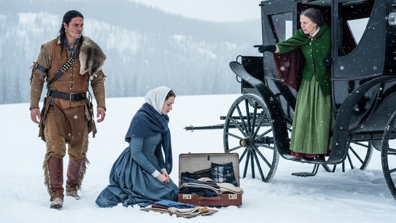 Abandonnée en plein blizzard — L’Apache dit : « Viens avec moi maintenant »