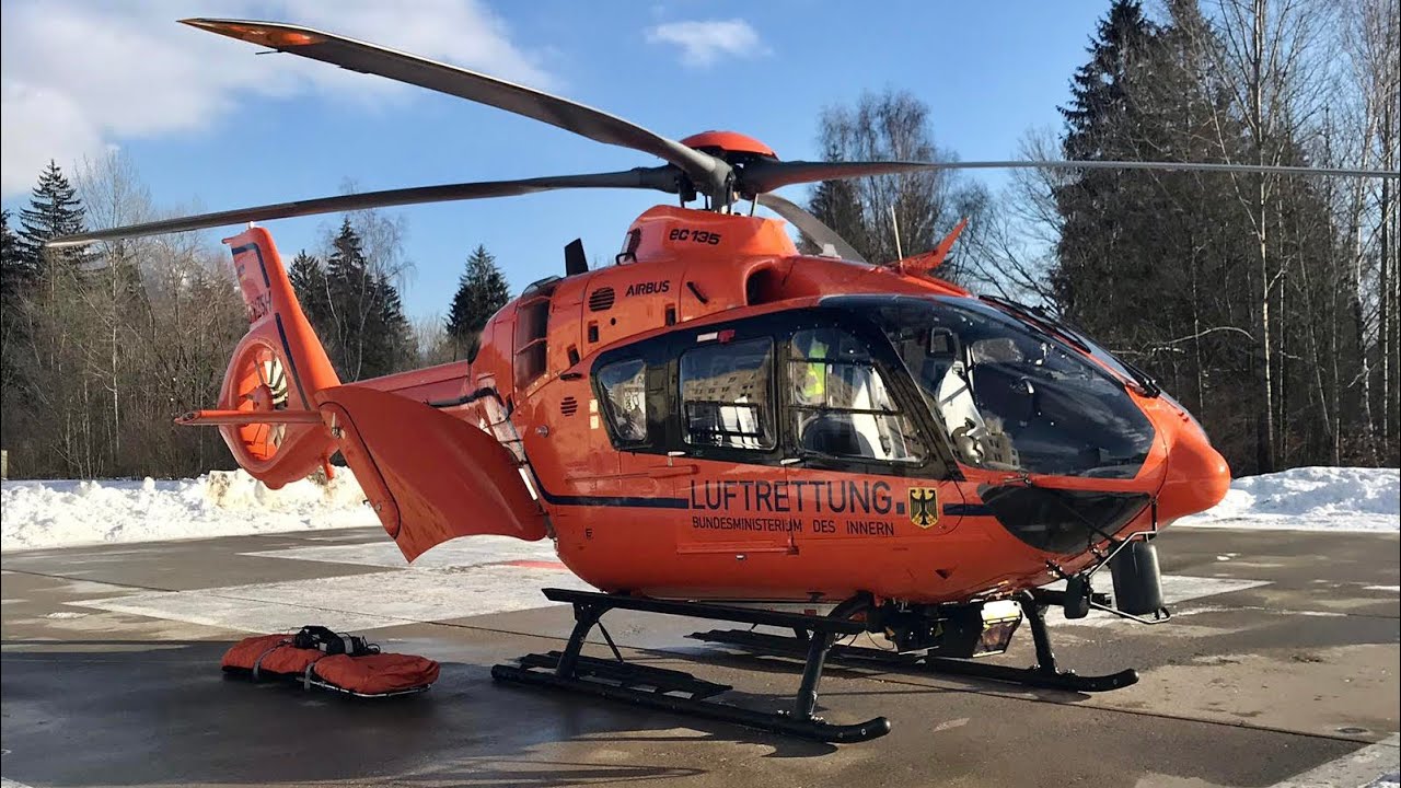 Alpine mountain hoist rescue Christoph 17🚁⛑️