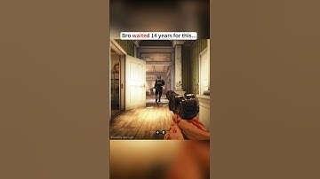 Bro waited 14 years for this...