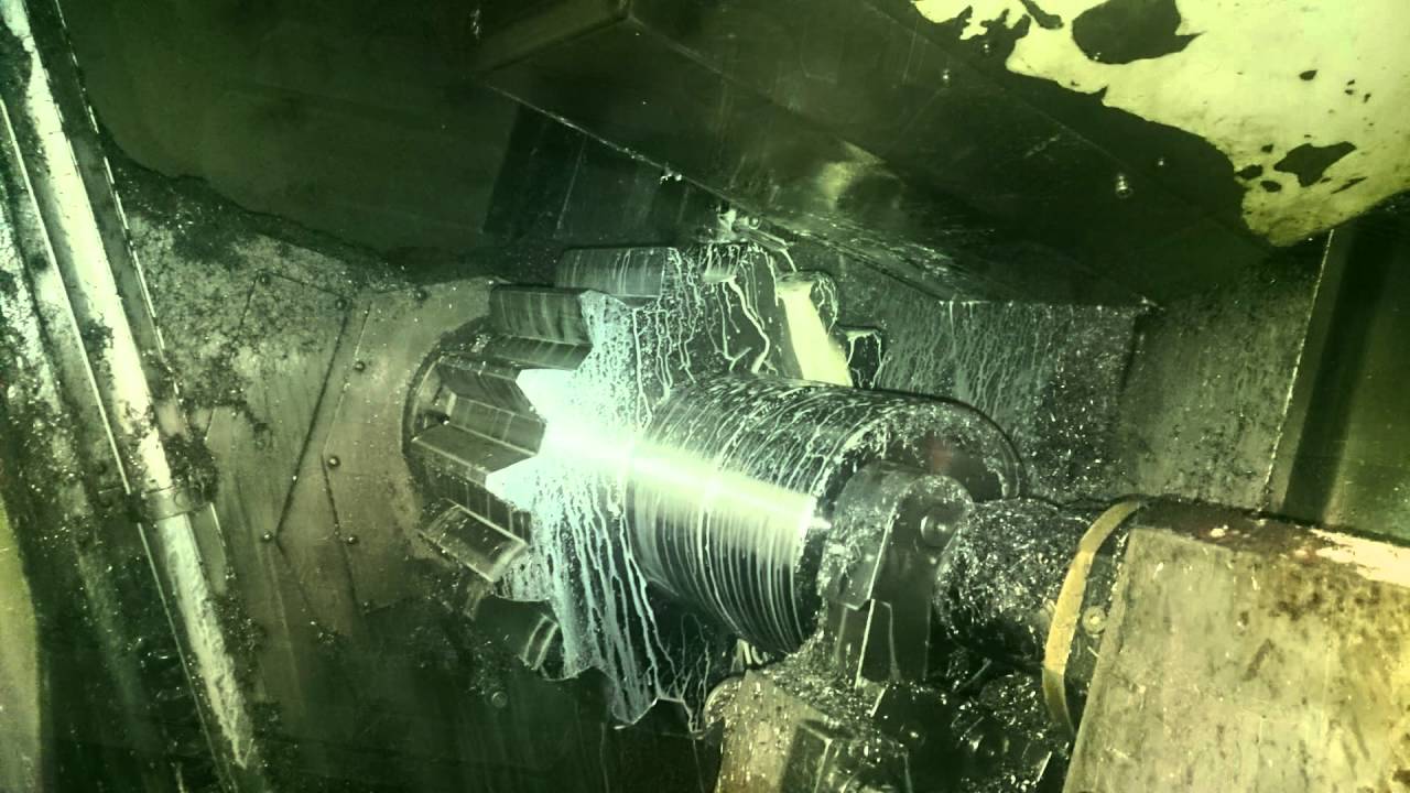 HEID 25 module cnc gear milling.