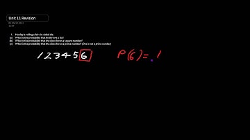 How to probability 1 GCSE maths IGCSE MYP