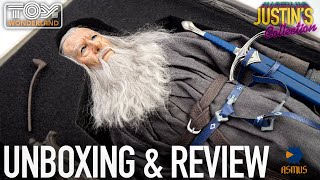 Gandalf The Grey Lord of the Rings Crown Series Asmus 1/6 Scale Figure Unboxing & Review