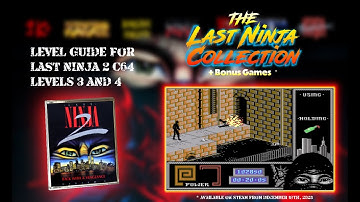 Last Ninja Collection   Last Ninja 2 C64   Guide Levels 3 and 4