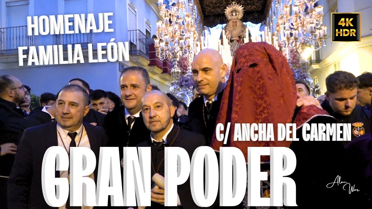 ▶️ HOMENAJE INOLVIDABLE | GRAN PODER A LA FAMILIA LEÓN | SEMANA SANTA MÁLAGA 2025.