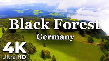 Amazing Black Forest, Germany in 4K Ultra HD - Scenic Relaxation - Relaxing Music - Earth Spirit