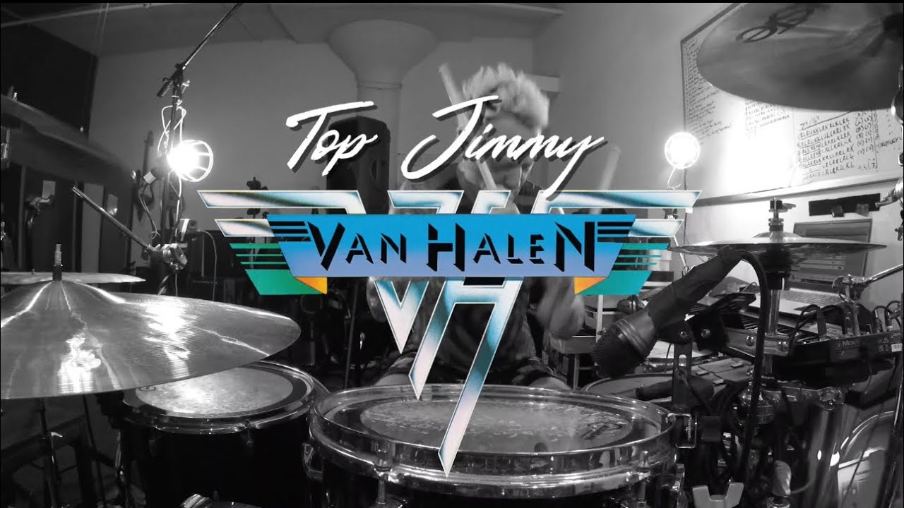 VAN HALEN - Top Jimmy (drum cover)