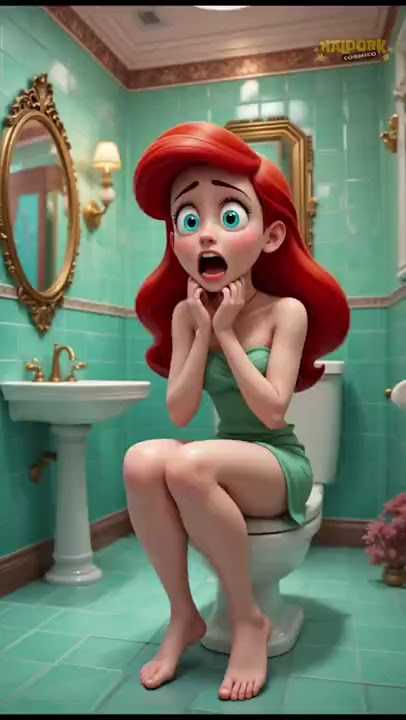 Ariel Yelled: “Prince, This Is the Girls’ Bathroom!!!” 🧜‍♀️💥