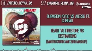 Firestone Vs Heart Vs Destinations (Martin Garrix Mashup) (Arturo Reyna Remake)