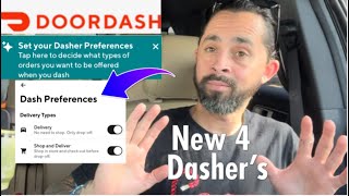 DoorDash NEW “Driver Preferences” Is Here. An App Update That Is GREAT 