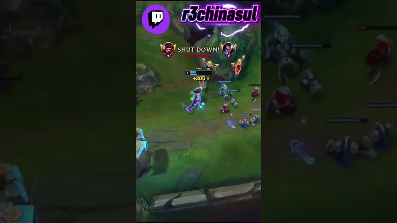 When Nami decides to 1v2 the botlane 😏 