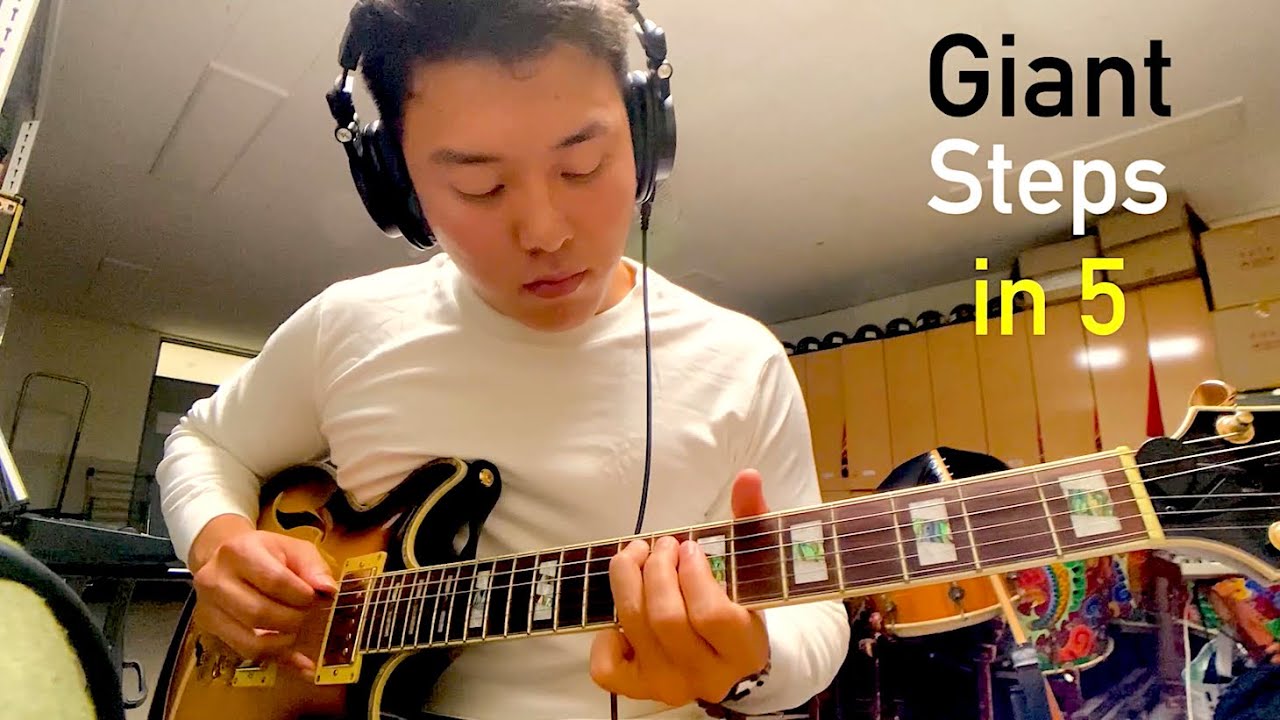 Giant Steps in 5 - Jazz Guitar