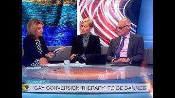 Conversion therapy - BBC Victoria Derbyshire Show - MP Crispin Blunt, Vicky Beeching, & others, 2018