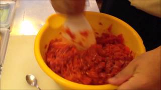 How to make spicy tuna by Sushi Mon