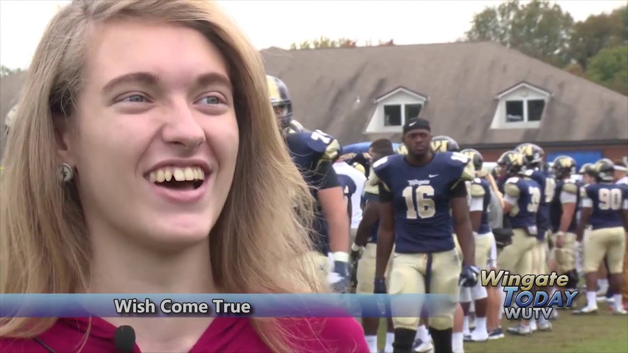 Wingate University Athletics - SAAC Make-A-Wish Reveal (2015) video phone beyonce mp3