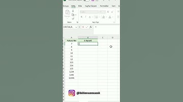 Hücre başına “0” ekleme  #exceleğitim #excel #zero