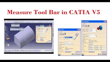 Measure Tool Bar in CATIA V5 II Tutorial-49